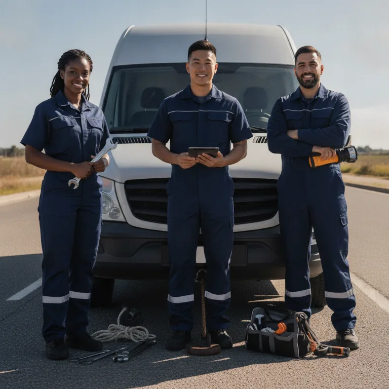 Car Towing team in Porterville